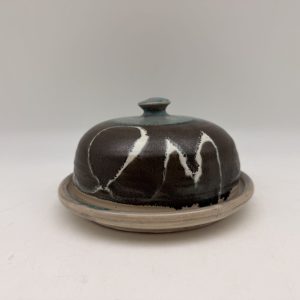 Porcelain Butter Dish by Margo Brown - 5809