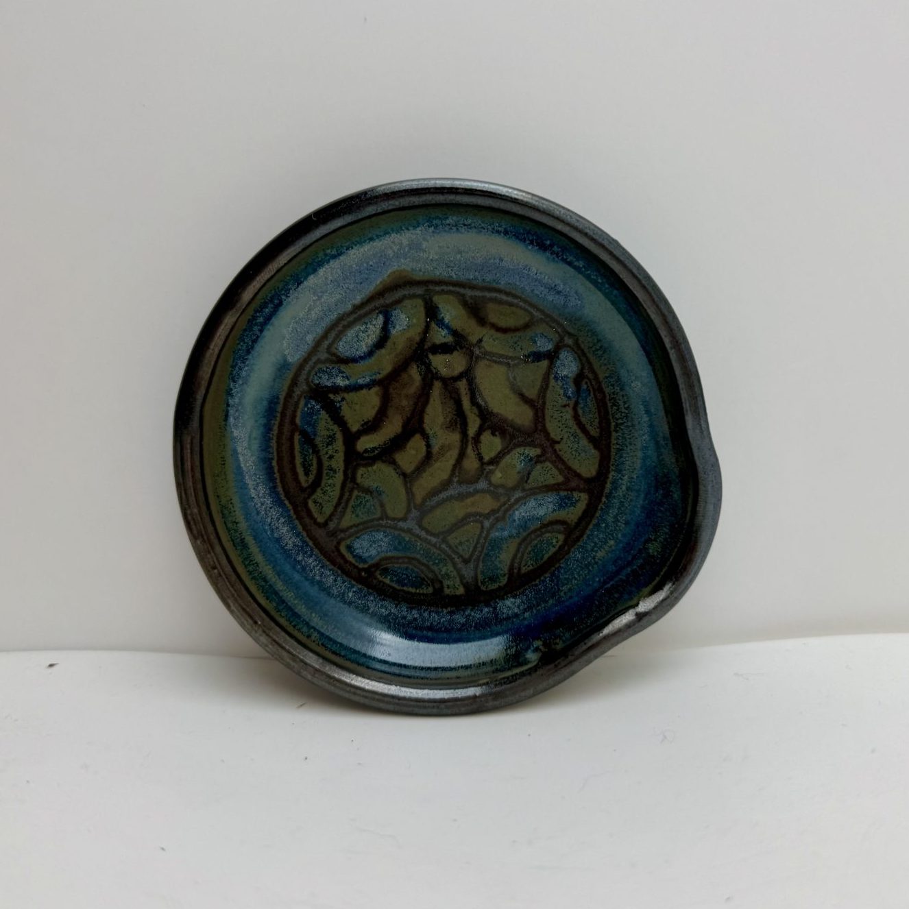 Porcelain Spoon Rest by Margo Brown - 5901