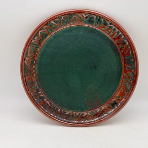 Large Porcelain Plate by Margo Brown - 5958