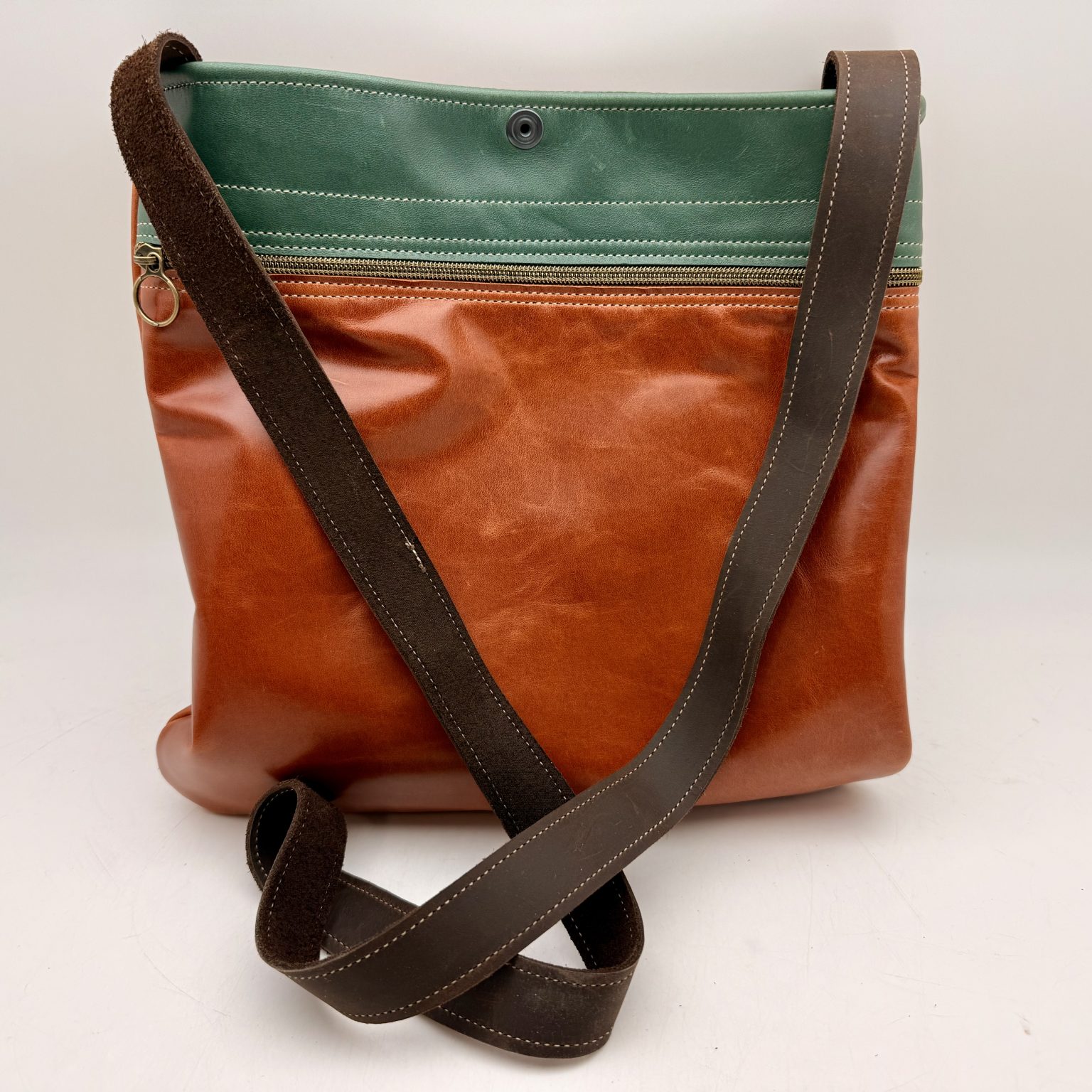 Messenger Bag w/o Flap by Traci Jo Designs - TJ309