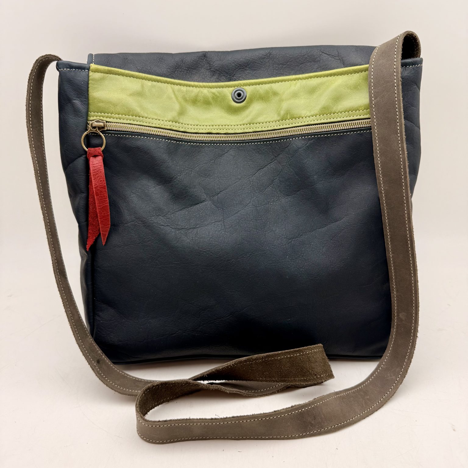 Messenger Bag w/ Flap by Traci Jo Designs - TJ185